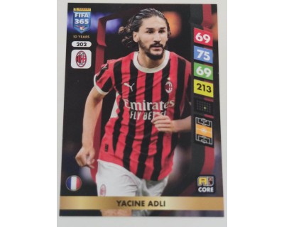 ADRENALYN FIFA 365 2025 YACINE ADLI AC MILAN Nº202