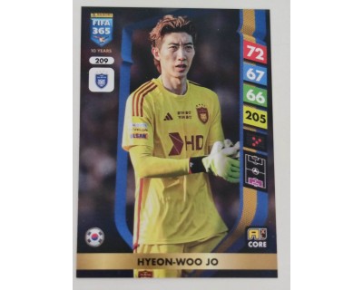 ADRENALYN FIFA 365 2025 HYEON-WOO JO ULSAN HD FC Nº209