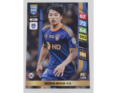 ADRENALYN FIFA 365 2025 SEUNG-BEOM KO ULSAN HD FC Nº217