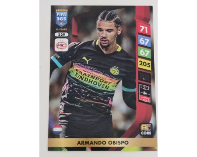 ADRENALYN FIFA 365 2025 ARMANDO OBISPO PSV EINDHOVEN Nº229