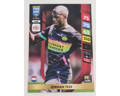 ADRENALYN FIFA 365 2025 JORDAN TEZE PSV EINDHOVEN Nº230