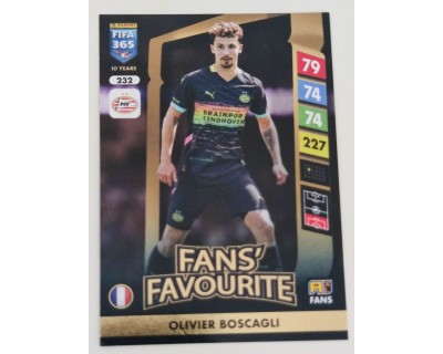 ADRENALYN FIFA 365 2025 OLIVIER BOSCAGLI PSV EINDHOVEN Nº232 FANS´ FAVOURITE