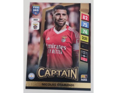 ADRENALYN FIFA 365 2025 NICOLAS OTAMENDI SL BENFICA Nº255 CAPTAIN