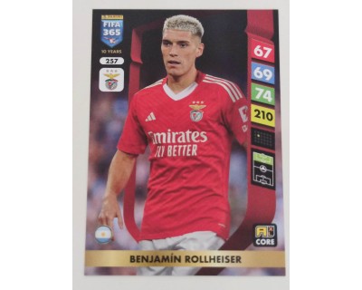 ADRENALYN FIFA 365 2025 BENJAMIN ROLLHEISER SL BENFICA Nº257