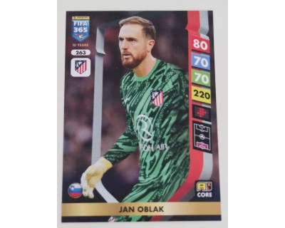 ADRENALYN FIFA 365 2025 JAN OBLAK ATLETICO DE MADRID Nº263