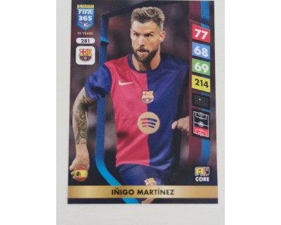 ADRENALYN FIFA 365 2025 IÑIGO MARTINEZ FC BARCELONA Nº281