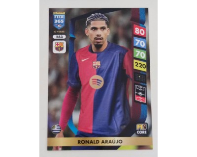 ADRENALYN FIFA 365 2025 RONALD ARAUJO FC BARCELONA Nº283