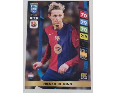 ADRENALYN FIFA 365 2025 FRENKIE DE JONG FC BARCELONA Nº289