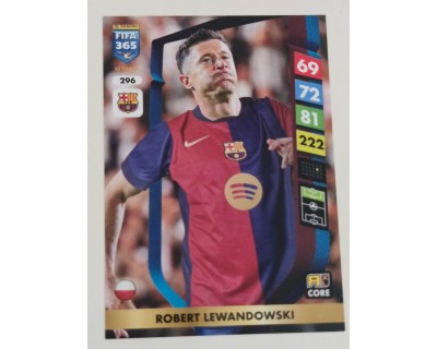 ADRENALYN FIFA 365 2025 ROBERT LEWANDOWSKI FC BARCELONA Nº296