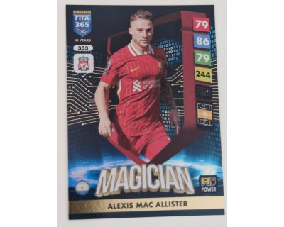 ADRENALYN FIFA 365 2025 ALEXIS MAC ALLISTER MAGICIANS Nº333