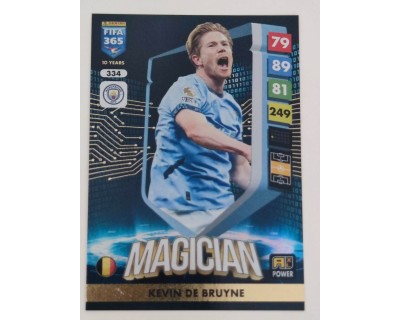 ADRENALYN FIFA 365 2025 KEVIN DE BRUYNE MAGICIANS Nº334