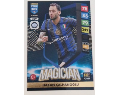 ADRENALYN FIFA 365 2025 HAKAN CALHANOGLU MAGICIANS Nº339