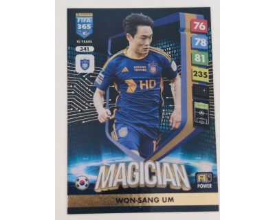 ADRENALYN FIFA 365 2025 UM WON-SANG MAGICIANS Nº341