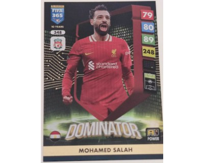 ADRENALYN FIFA 365 2025 MOHAMED SALAH DOMINATORS Nº348