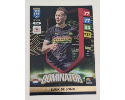 ADRENALYN FIFA 365 2025 LUUK DE JONG DOMINATORS Nº356