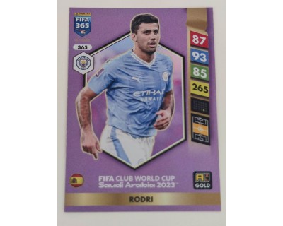 ADRENALYN FIFA 365 2025 RODRI - MANCHESTER CITY FIFA CLUB WORLD CUP 2023 Nº365