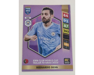 ADRENALYN FIFA 365 2025 BERNARDO SILVA - MANCHESTER CITY FIFA CLUB WORLD CUP 2023 Nº366