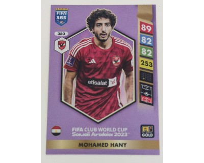 ADRENALYN FIFA 365 2025 MOHAMED HANY - AL AHLY FIFA CLUB WORLD CUP 2023 Nº380