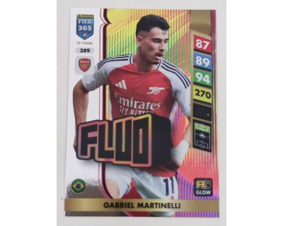 ADRENALYN FIFA 365 2025 GABRIEL MARTINELLI FLUO Nº389