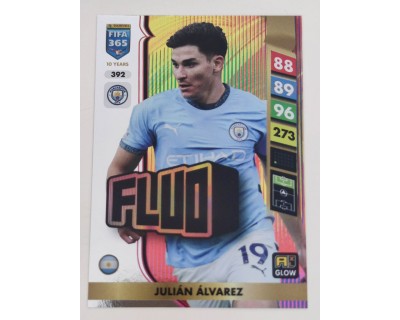 ADRENALYN FIFA 365 2025 JULIAN ALVAREZ FLUO Nº392