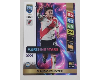 ADRENALYN FIFA 365 2025 CLAUDIO ECHEVERRI RISING STARS Nº406