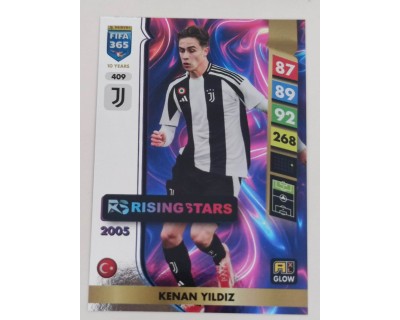 ADRENALYN FIFA 365 2025 KENAN YILDIZ RISING STARS Nº409