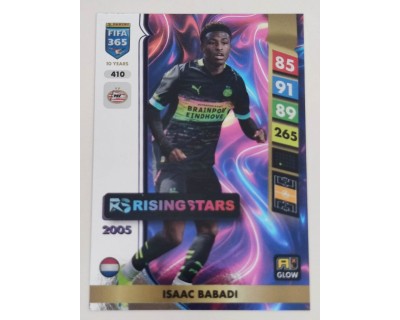 ADRENALYN FIFA 365 2025 ISAAC BABADI RISING STARS Nº410