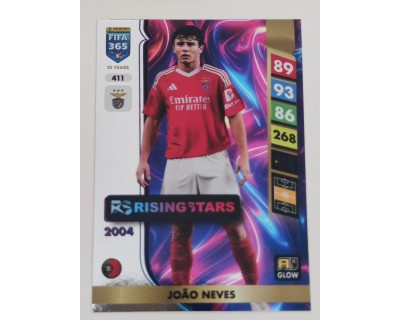 ADRENALYN FIFA 365 2025 JOAO NEVES RISING STARS Nº411