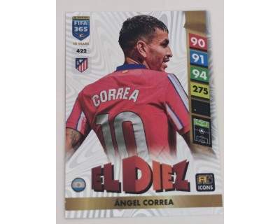 ADRENALYN FIFA 365 2025 ANGEL CORREA EL DIEZ Nº422