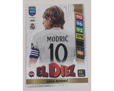 ADRENALYN FIFA 365 2025 LUKA MODRIC EL DIEZ Nº423