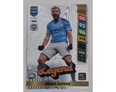 ADRENALYN FIFA 365 2025 SERGIO AGÜERO LEGEND Nº424