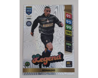 ADRENALYN FIFA 365 2025 RONALDO LEGEND Nº425