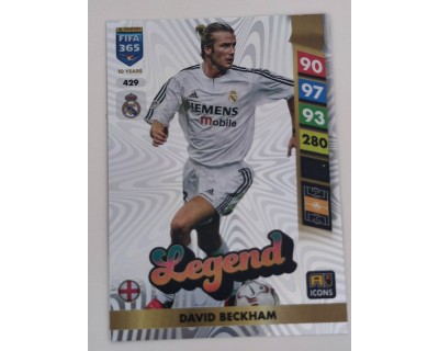 ADRENALYN FIFA 365 2025 DAVID BECKHAM LEGEND Nº429