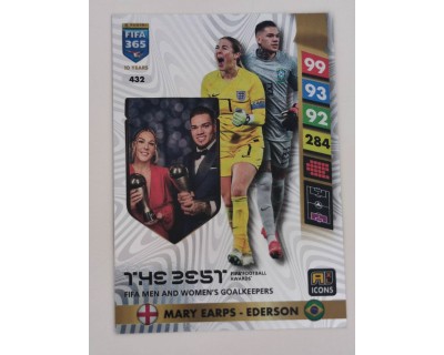 ADRENALYN FIFA 365 2025 MARY EARPS - EDERSON THE BEST Nº432