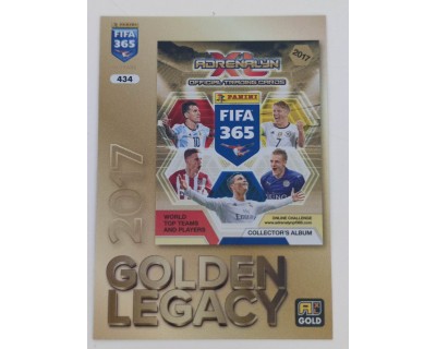 ADRENALYN FIFA 365 2025 PANINI FIFA 365 2017 GOLDEN LEGACY Nº434