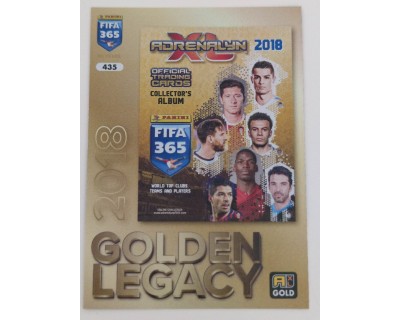 ADRENALYN FIFA 365 2025 PANINI FIFA 365 2018 GOLDEN LEGACY Nº435