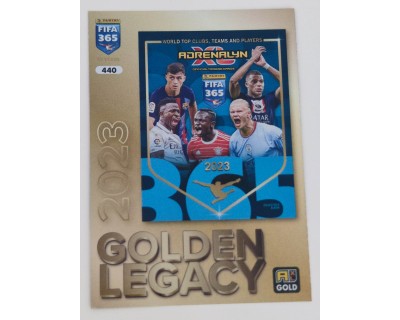 ADRENALYN FIFA 365 2025 PANINI FIFA 365 2023 GOLDEN LEGACY Nº440