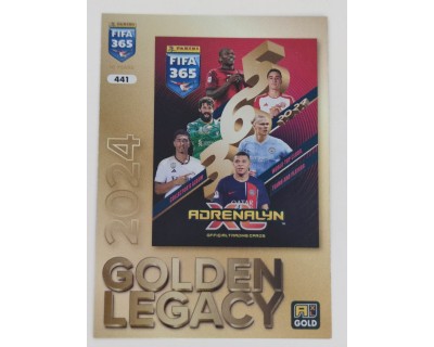 ADRENALYN FIFA 365 2025 PANINI FIFA 365 2024 GOLDEN LEGACY Nº441