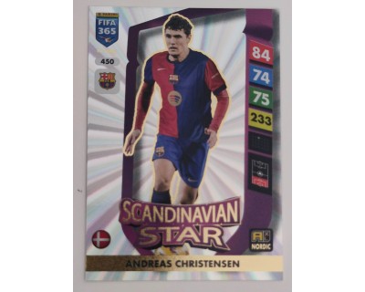 ADRENALYN FIFA 365 2025 ANDREAS CHRISTENSEN NORDIC EDITION Nº450