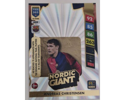 ADRENALYN FIFA 365 2025 ANDREAS CHRISTENSEN NORDIC EDITION Nº459