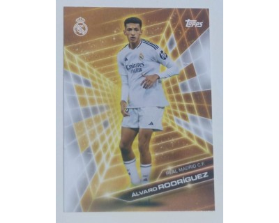 FAN SET REAL MADRID 2024/25 ALVARO RODRIGUEZ GOLDEN FUTURE NºGF-4