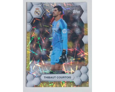 FAN SET REAL MADRID 2024/25 THIBAUT COURTOIS ELECTRIC PARALLEL Nº1