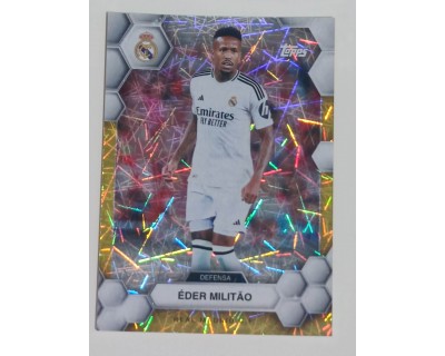 FAN SET REAL MADRID 2024/25 EDER MILITAO ELECTRIC PARALLEL Nº4