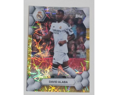 FAN SET REAL MADRID 2024/25 DAVID ALABA ELECTRIC PARALLEL Nº5