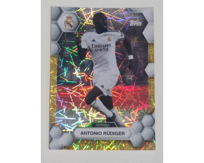 FAN SET REAL MADRID 2024/25 ANTONIO RÜDIGER ELECTRIC PARALLEL Nº6