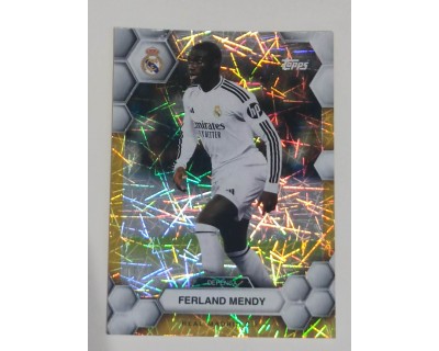 FAN SET REAL MADRID 2024/25 FERLAND MENDY ELECTRIC PARALLEL Nº7