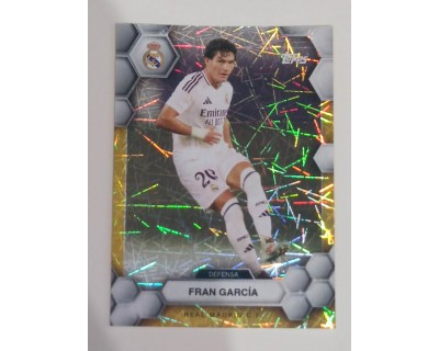 FAN SET REAL MADRID 2024/25 FRAN GARCIA ELECTRIC PARALLEL Nº8