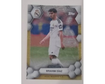 FAN SET REAL MADRID 2024/25 BRAHIM DIAZ ELECTRIC PARALLEL Nº15