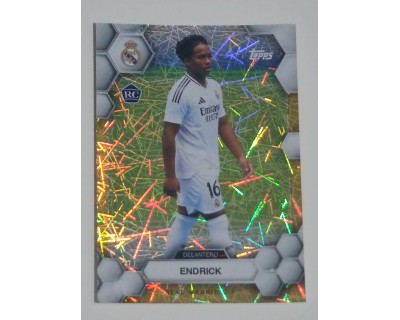 FAN SET REAL MADRID 2024/25 ENDRICK ELECTRIC PARALLEL Nº20 RC