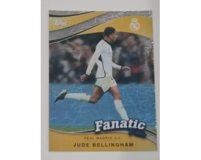 FAN SET REAL MADRID 2024/25 JUDE BELLINGHAM FANATIC FANS ELECTRIC PARALLEL NºFF-1